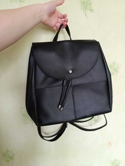 Plecak czarny jak nowy