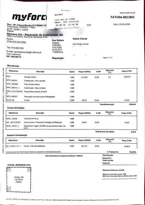 Citroën C-Elysée 1.2 PureTech Shine - 114.000km, REVISADO, IPO 2027, Cinza