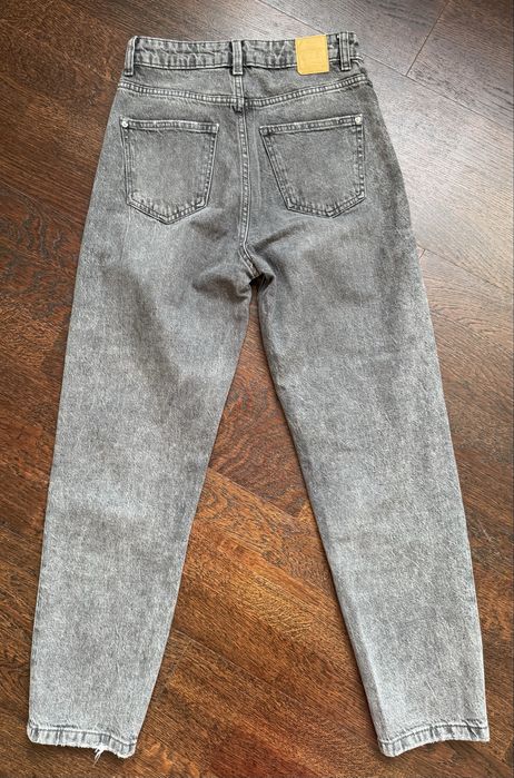 Сірі джинси mom fit Zara, розмір 34