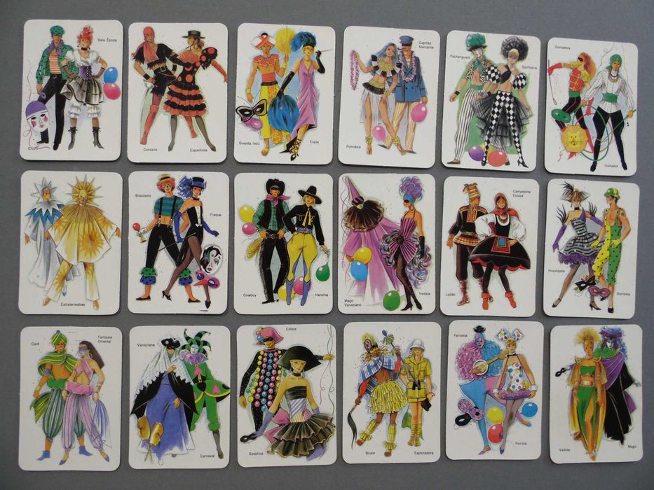 Calendários Pessoas/Trajes/Uniformes II