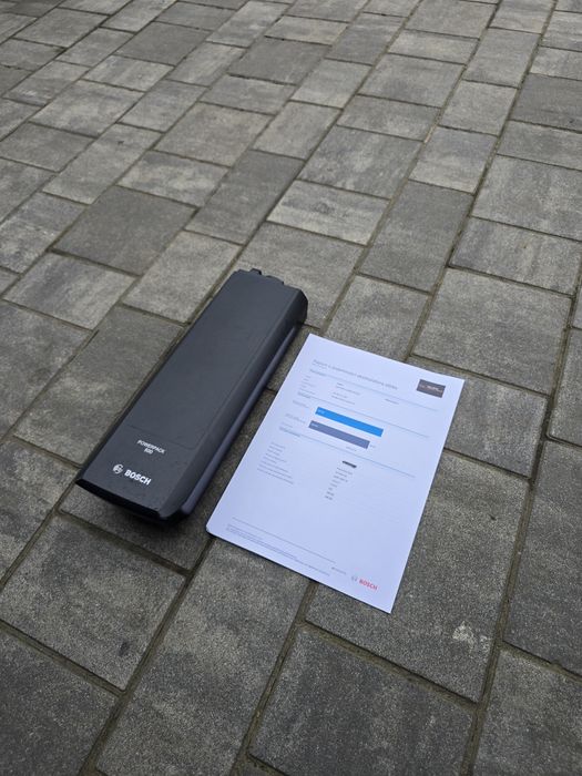 Bateria Akumulator BOSCH POWERPACK 500Wh na bagażnik 228 cykli 89% spr