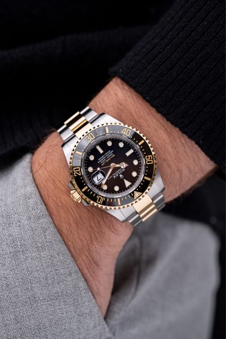 Часы ROLEX 126603 Sea-Dweller Золото/Сталь 43 мм