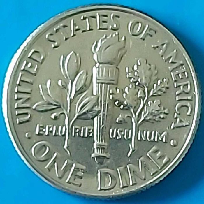 One Dime de 2023 *P* dos USA Franklin Roosevelt  C/Defeito