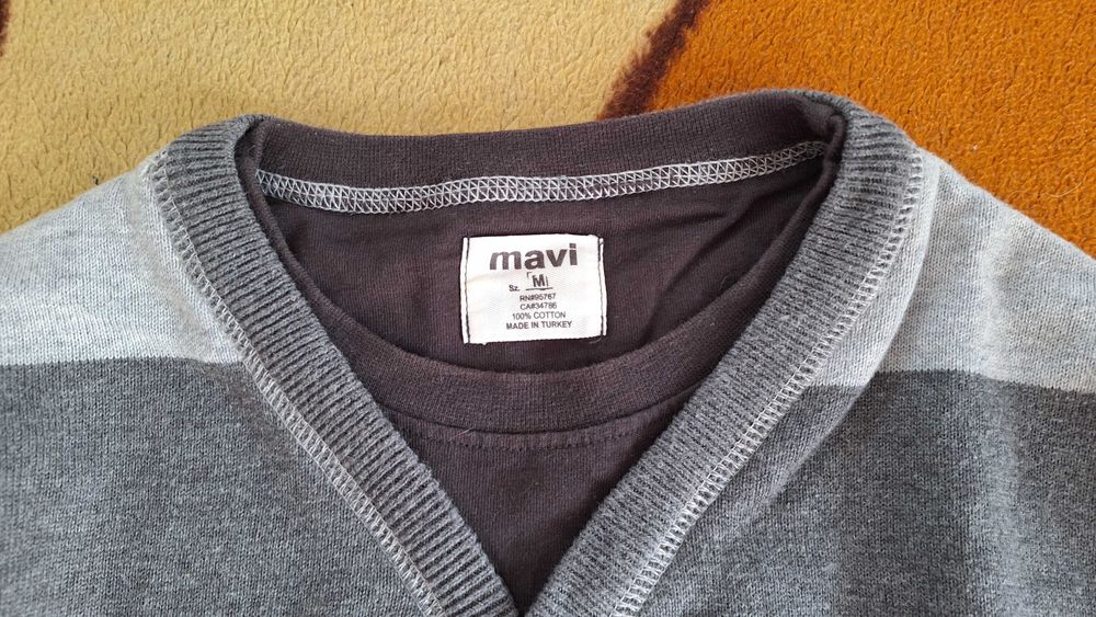 letni sweter w paski Mavi r. M