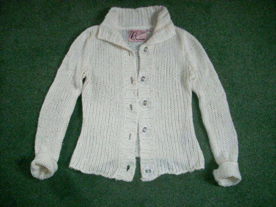 Milutki Sweter Zapinany 36 S 34