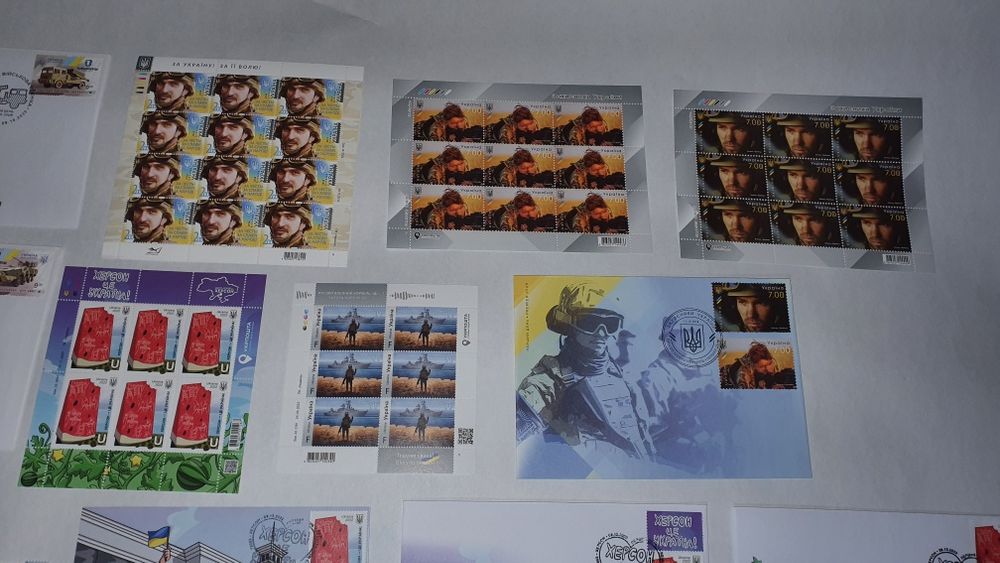 Марки України конверти   Херсон