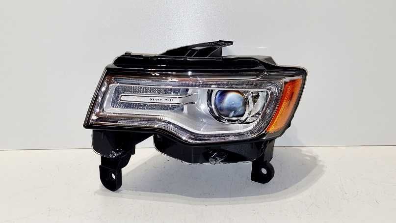 Reflektor lewy xenon Jeep Grand Cherokee WK2 USA nieskrętny