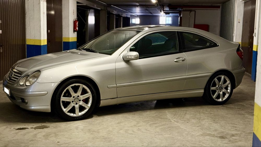 Mercedes Sportcoupe C200 Kompressor (poucos kms) c/ sistema GPL