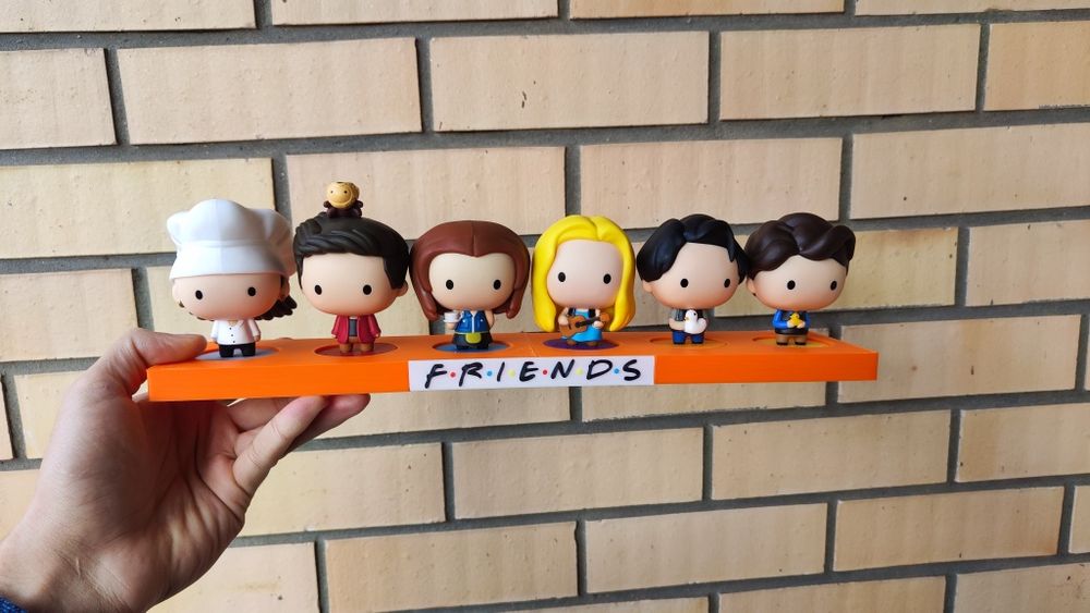 Expositor personagens Friends McDonald's