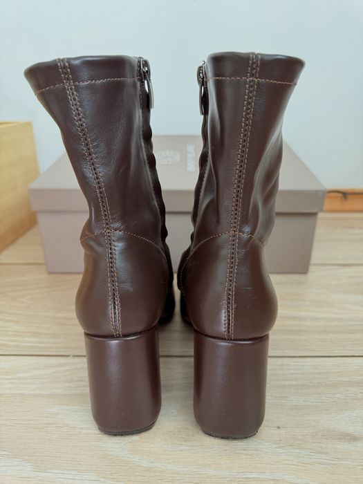 Шкіряні шоколадні ботильйони Siena