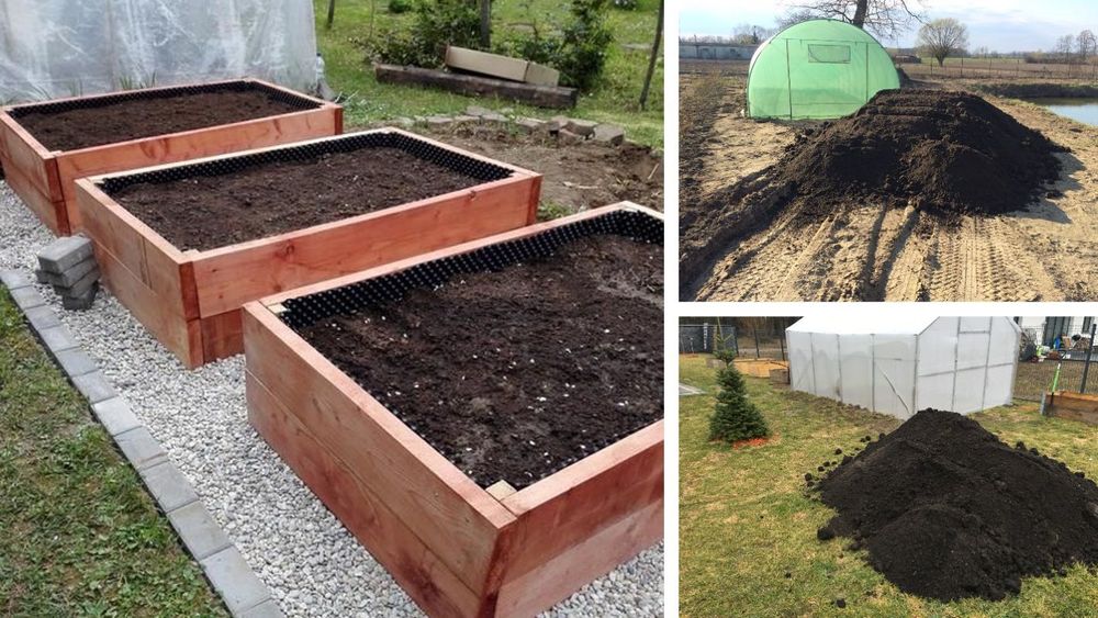 JAKOŚĆ Ziemia do warzyw luzem czarnoziem bio podłoże