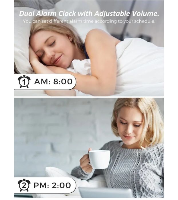 Główny budzik z wibracja