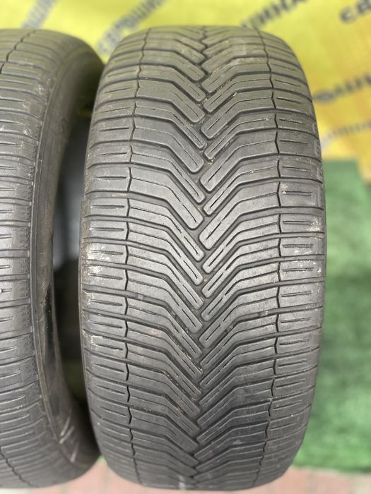 Michelin 225/55r18 пара резина шини б/у склад оригінал
