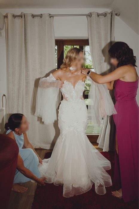 Suknia ślubna, rybka, Anna Sposa