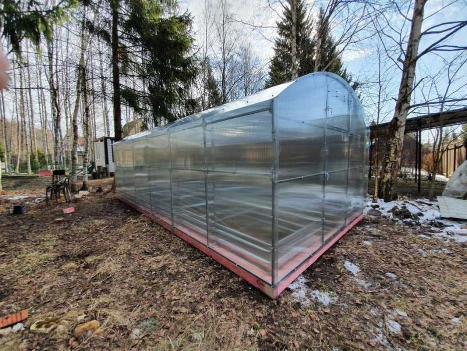 Szklarnia z poliwęglanu ŚCIANY proste 3x4 3x6 3x8 3x10 Dostawa gratis