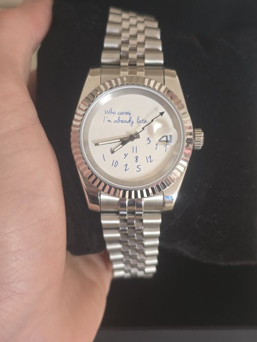 Seiko mod "Who cares I'm already late"
