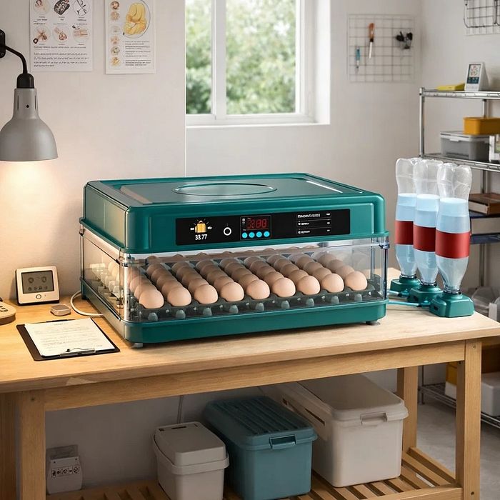 Распродажа! Инкубатор автоматический 12/220В роликовый. Інкубатор