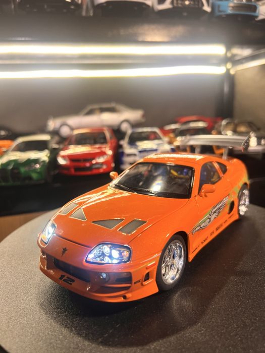 Колекційна модель у стилі Supra MK4 a80 Браяна Оконора