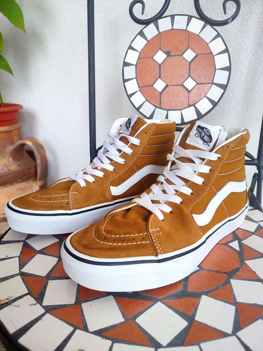 Tênis Vans Sk8-Hi Marrom