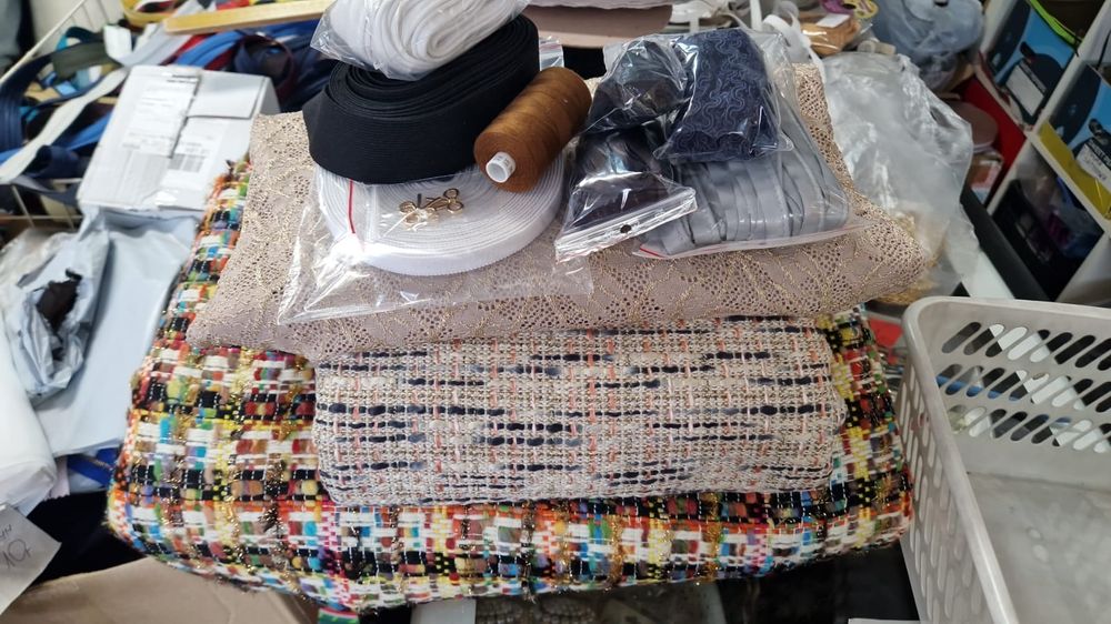 Dodatki krawieckie zestaw dla Pani Klaudii