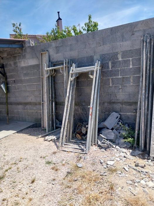 Andaimes galvanizados