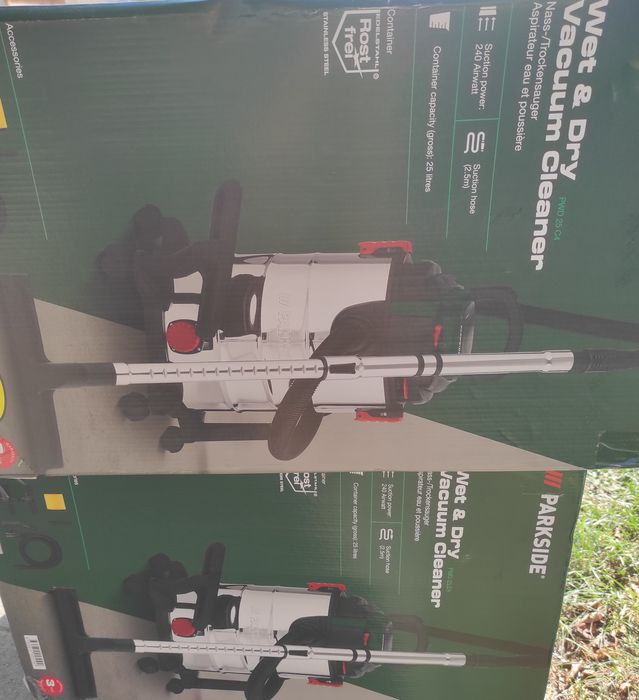 НІМЕЧЧИНА Пилосос будівельний Parkside PWD 25 C4 для вологого і сухого