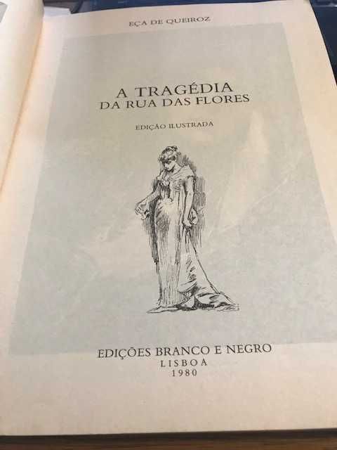 Livro Eça Queirós - A Tragedia da Rua das Flores