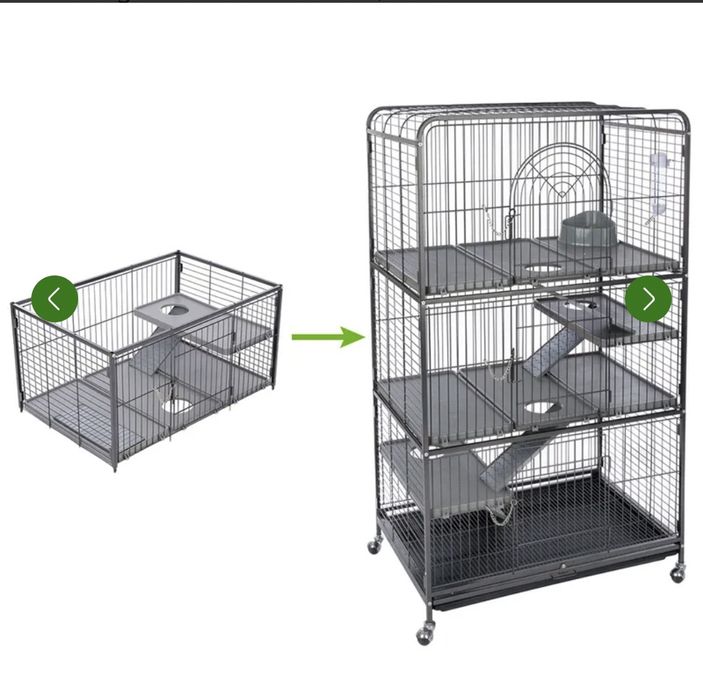 Tiaki Villa z uzupełnieniem,  klatka dla grzyoni,małych zwierząt, perf