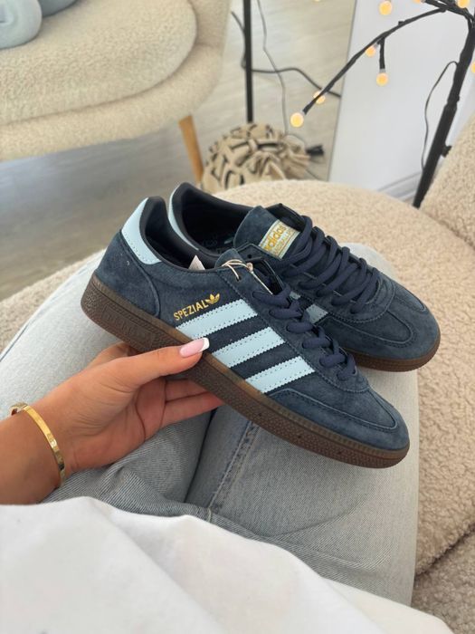 Найнижча ЦІНА‼️Кросівки Adidas Spezial Handball Blue (Сині),спежал,adi