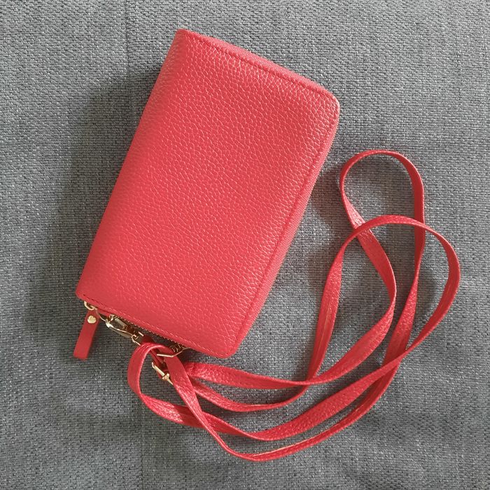 Красный кошелёк сумка. Червоний гаманець Baellerry.
