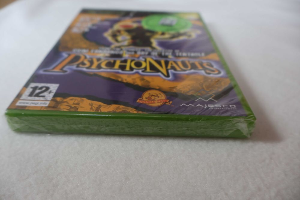 Gra Microsoft Xbox Classic PSYCHONAUTS PAL 3X ANG Nowa w folii! Unikat