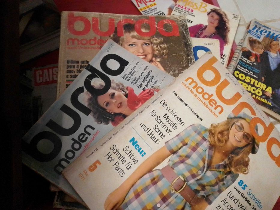 Revistas Moda antigas