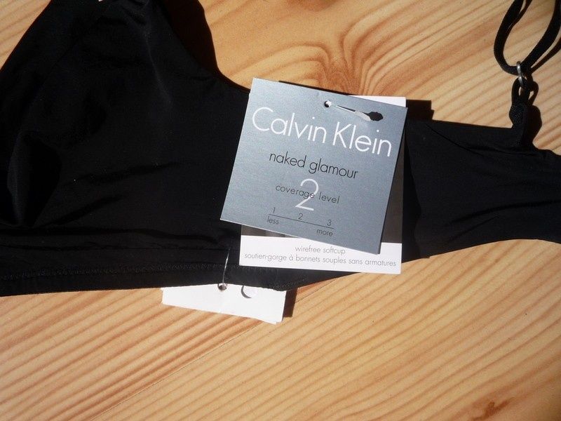 Calvin Klein Nowy Biustonosz Czarny 70 mis B