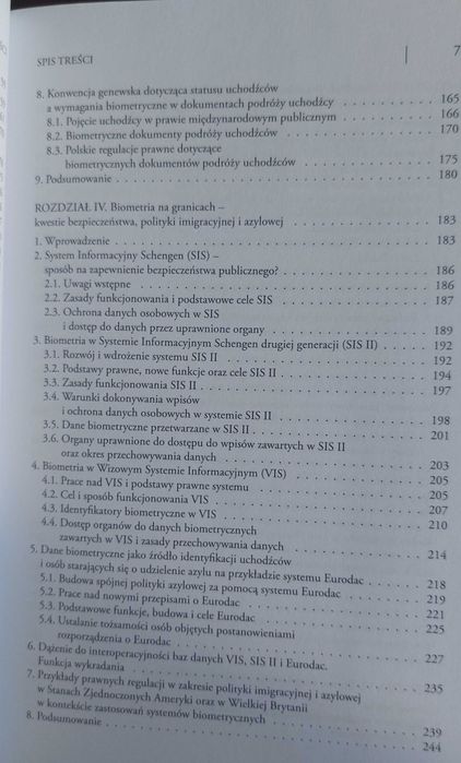 Biometria. Aspekty prawne, D. Jaroszewska-Choraś