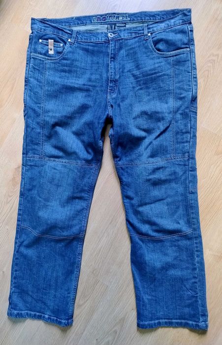 Spodnie motocyklowe dżinsowe LOOKWELL uk46 Kevlar