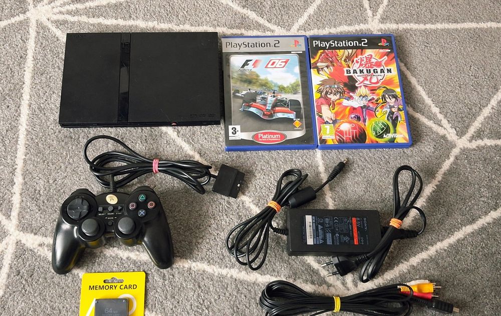 Konsola SONY PlayStation 2 Slim PS2 SCPH-77004 Date Code 6C