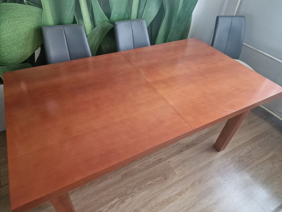Stół rozkladany brąz