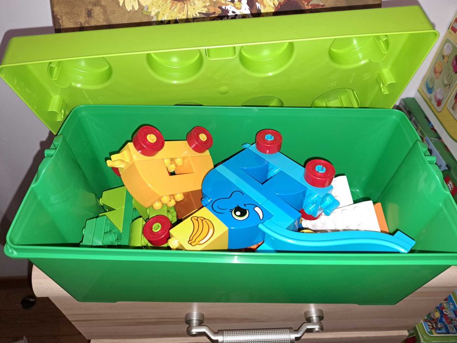 Lego duplo pociag zwierząt
