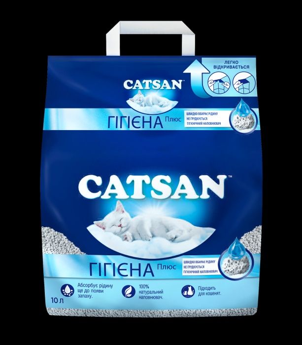 Наповнювач для котячого туалету Catsan 10л