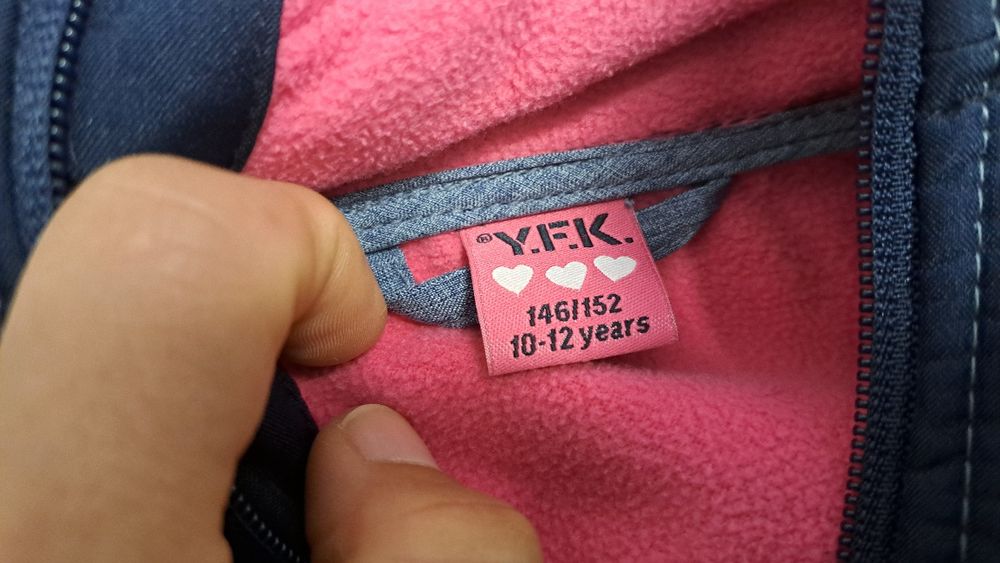 Kurtka softshell Y.F.K 146 152