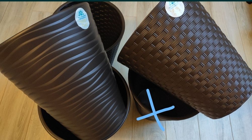 Donice stożkowe duże