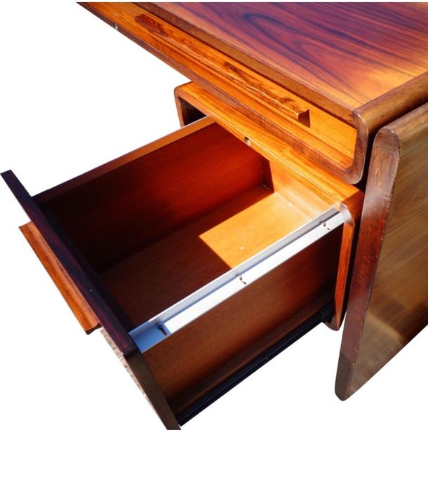 Rarytas! Skandynawski design. Biurko Dyrlung 1960 rok. Palisander.