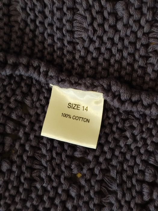 Granatowy sweter kardigan długi Nougat XL 42
