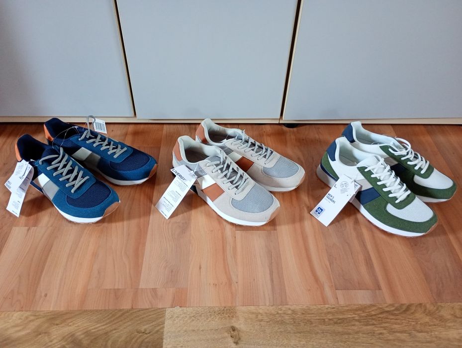 Buty męskie typu sneakers, adidasy Livergy rozm. 44 dł. wkładki 29 cmNowe