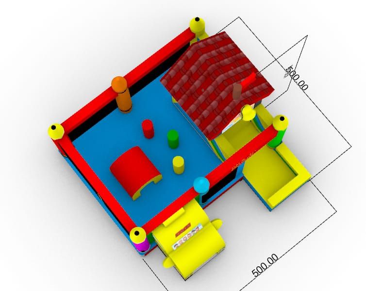 Insuflável Multiplay School (novo)