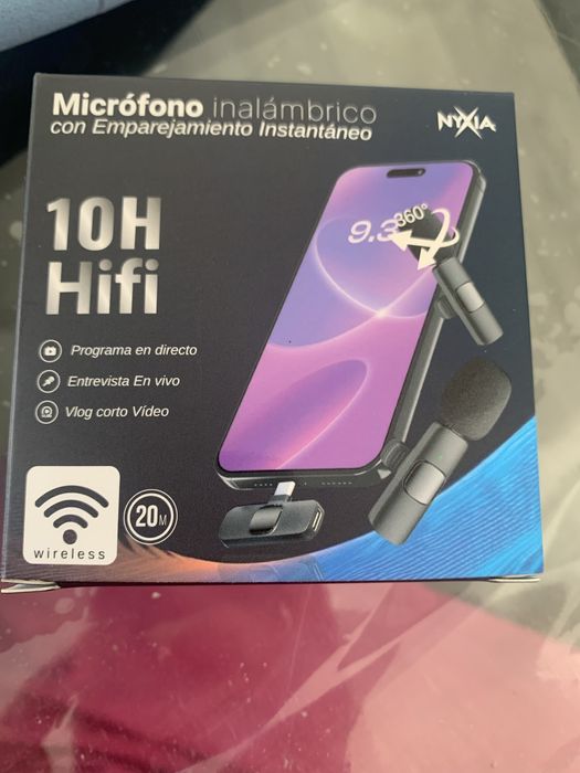 Microfone Lapela sem fios