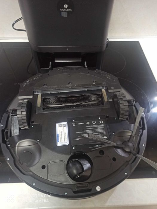 Odkurzacz bezprzewodowy ze, stacja ssanie Proscenic Q8 Max