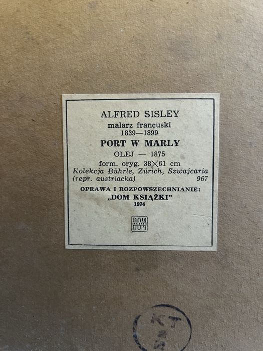 Obraz  - Port w Marly
