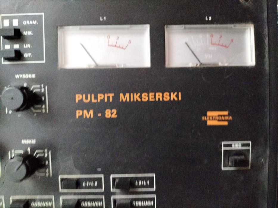 Pulpit Mikserski PM-82 Elektronika PRL