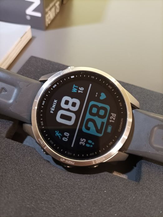 Garmin Fenix 7s grafitowy zegarek smartwatch (gwarancja)